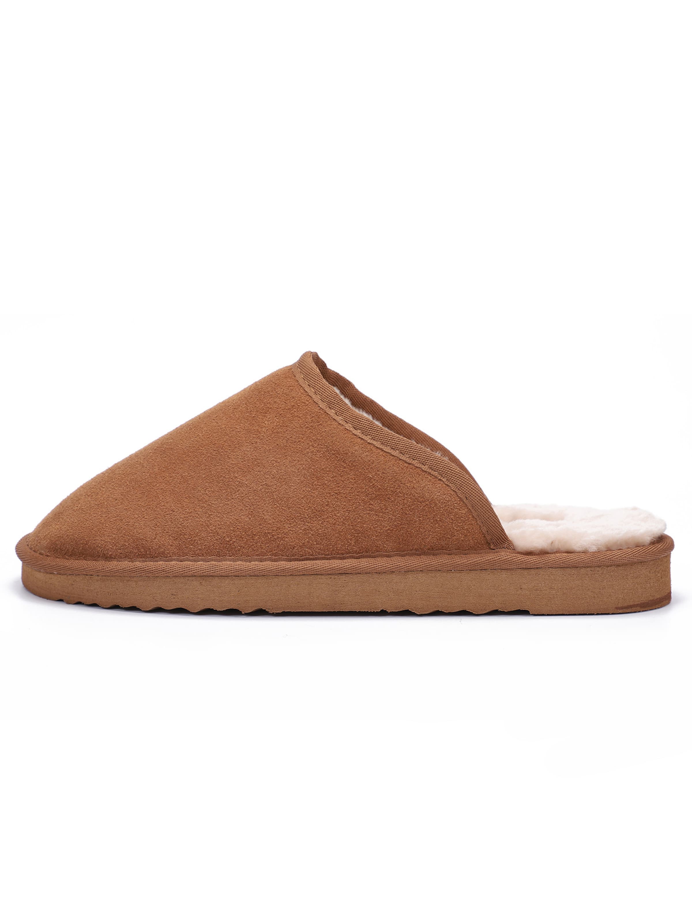 Papuci de casă 'Emerald' de la Gooce pe maro: față