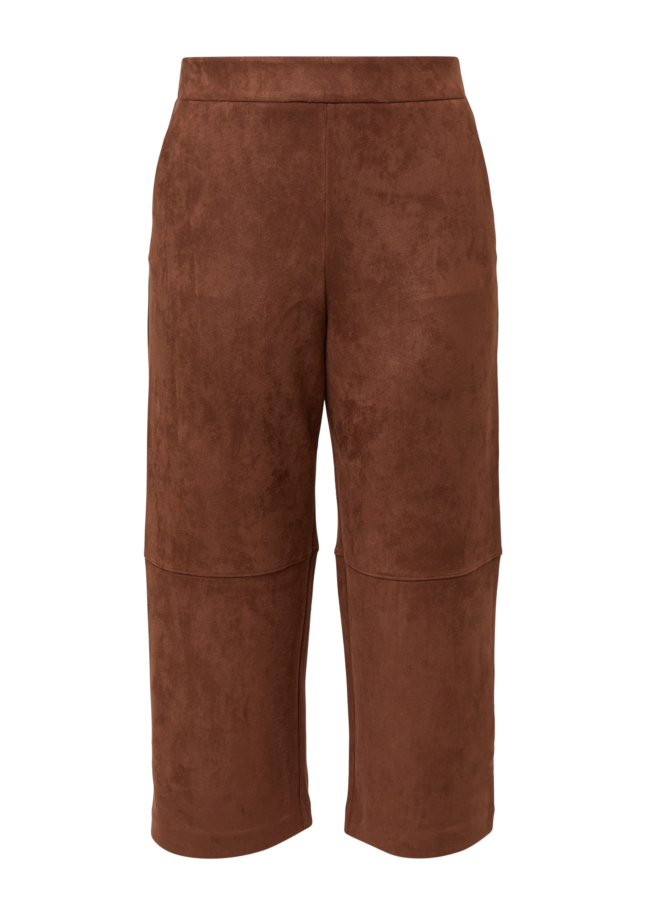 s.Oliver Loosefit Broek in Bruin: voorkant