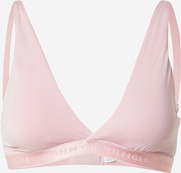 Tommy Hilfiger Underwear Сутиен с триъгълни чашки Сутиен в розово: отпред