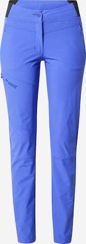 Maier Sports - Pantalón de montaña 'Inara' en azul: frente