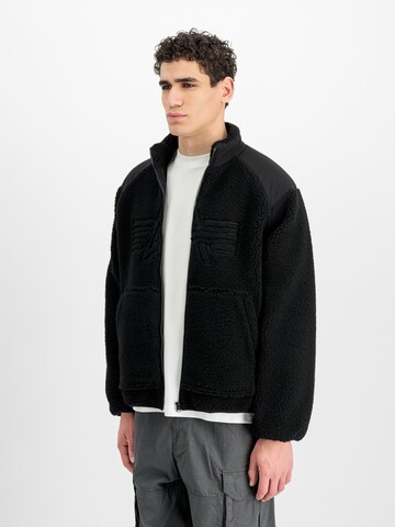 ALPHA INDUSTRIES Between-Season Jacket in Black: front