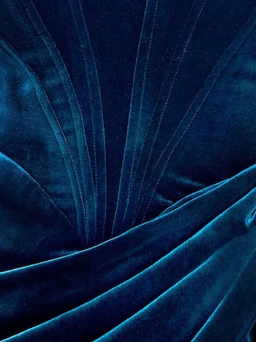 Robe de soirée GODDIVA en bleu