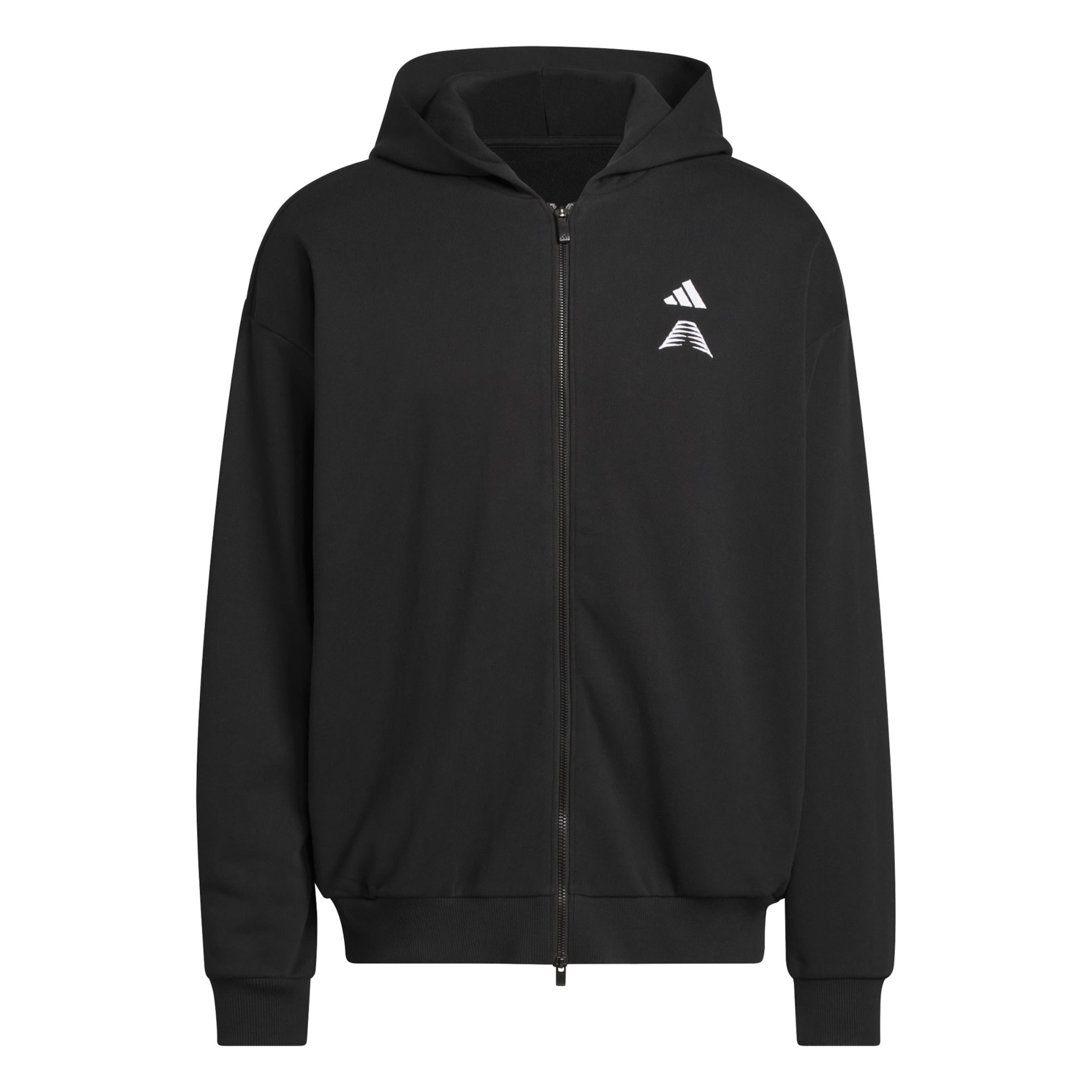ADIDAS PERFORMANCE - Sudadera con cremallera deportiva 'Adidas x FARM Saccosh' en negro: frente