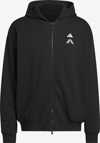 Veste de survêtement 'Adidas x FARM Saccosh' ADIDAS PERFORMANCE en noir : devant