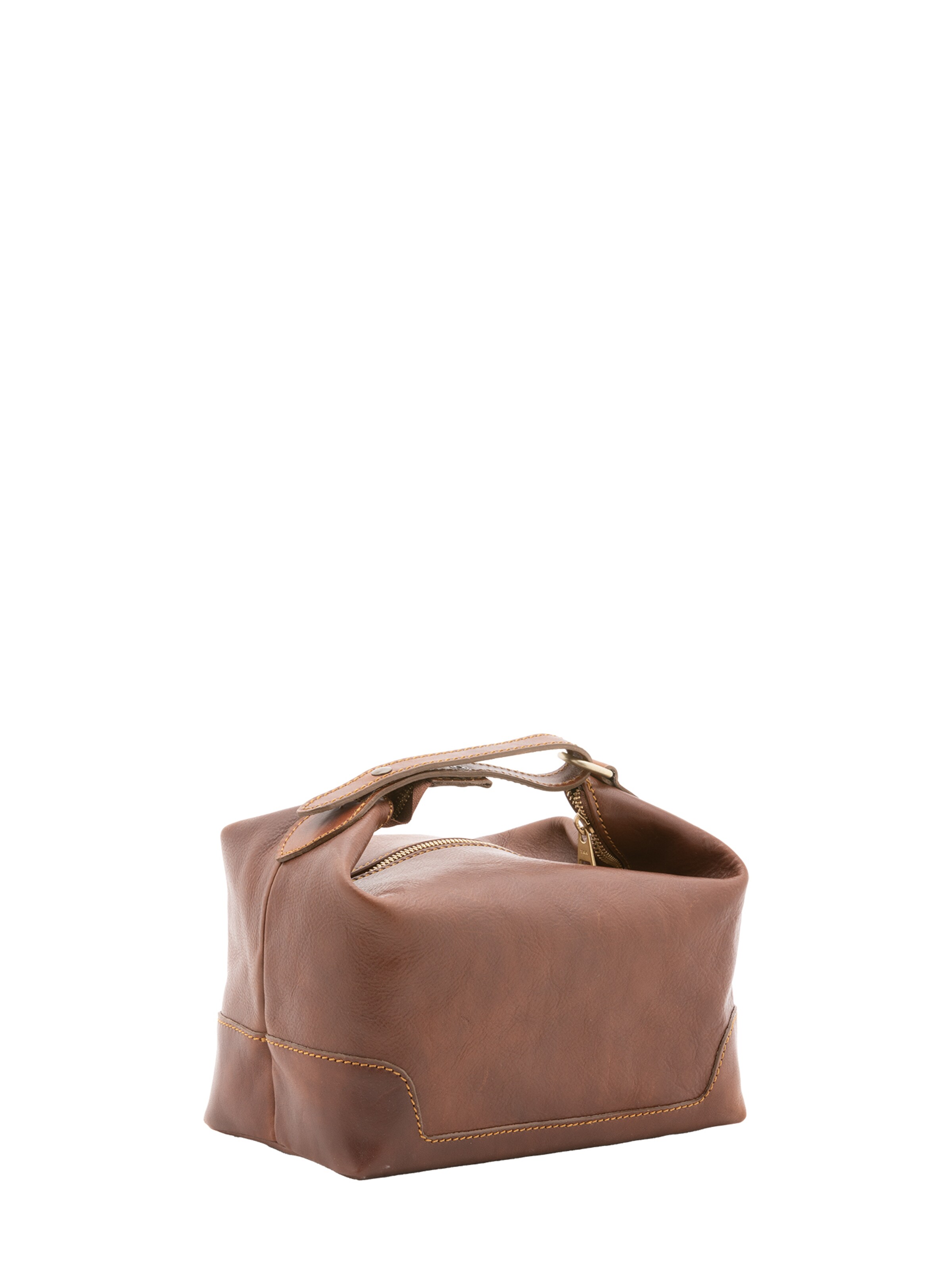 Borsa a mano di Viola Castellani in marrone: frontale