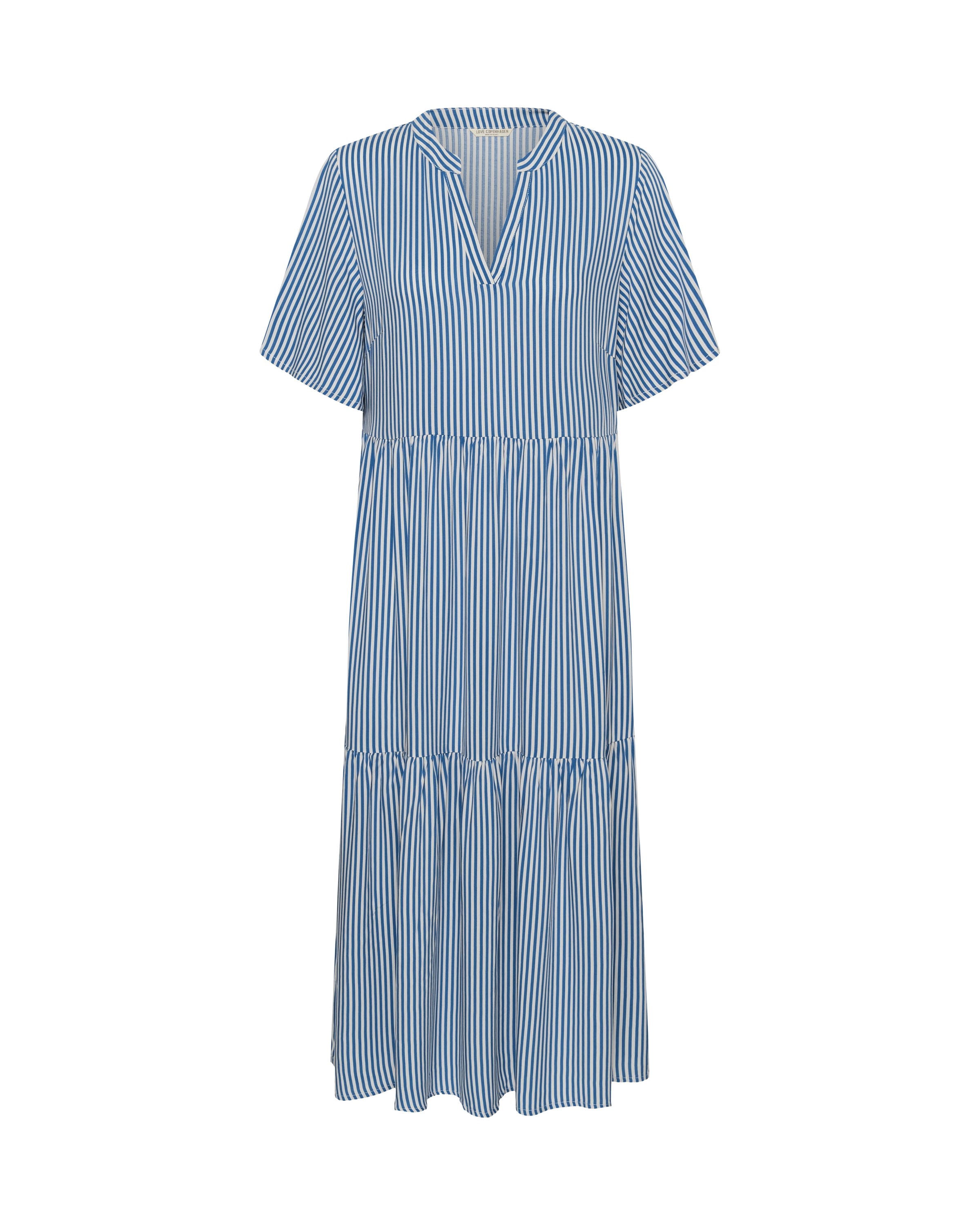 Love Copenhagen Jurk 'LCLuda Tiered' in Blauw: voorkant