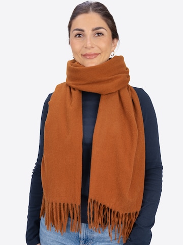 Seasons of April Scarf in Bronze: front