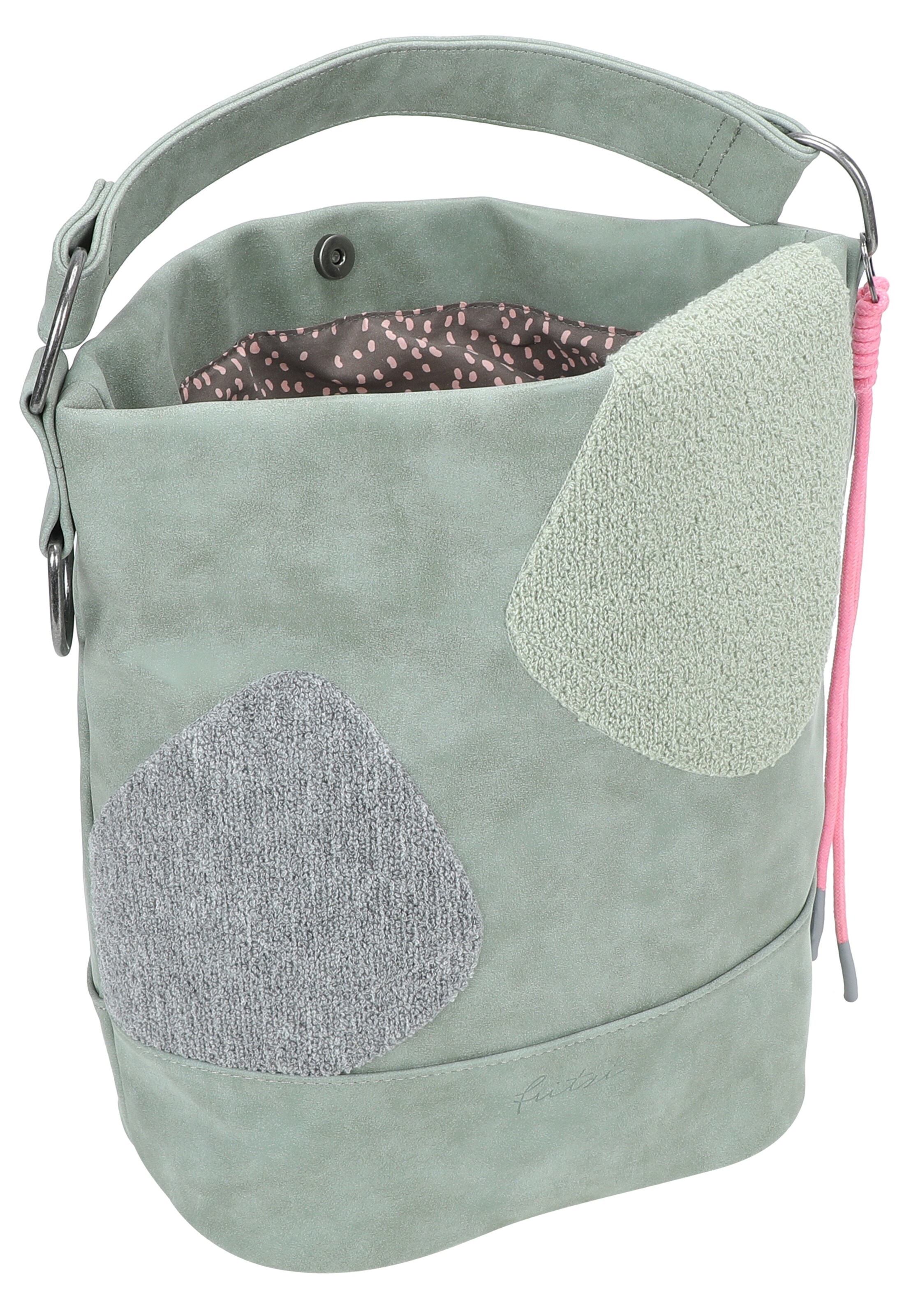 Sac bandoulière 'Olga Limited Happy Flocked Jive' Fritzi aus Preußen en vert