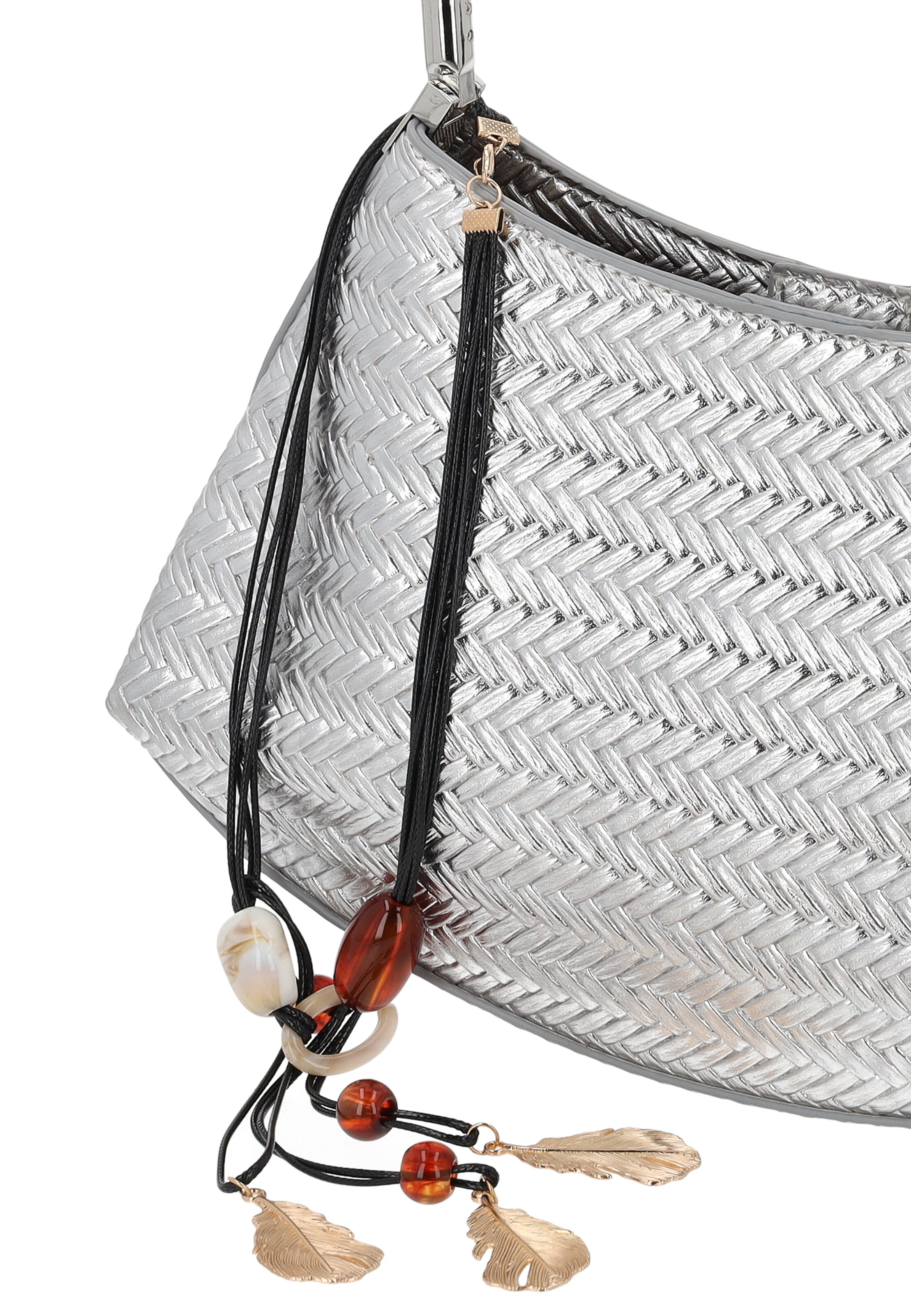 usha FESTIVAL - Bolso de mano en plata