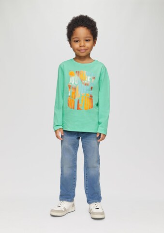 s.Oliver Shirt in Blauw: voorkant