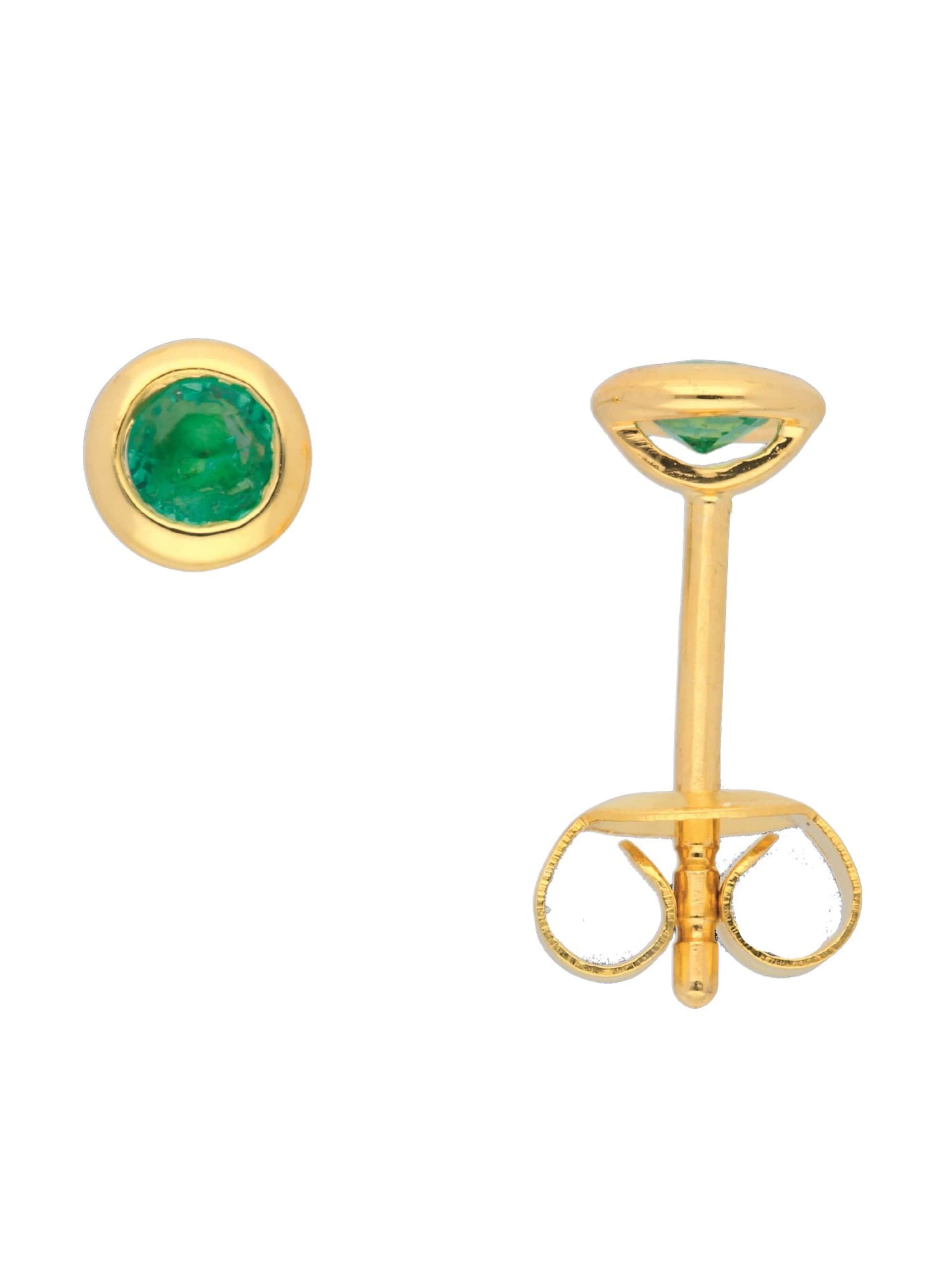 Adelia´s Earrings in Gold: front