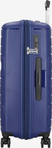 American Tourister Trolley 'Sunside' in Blauw