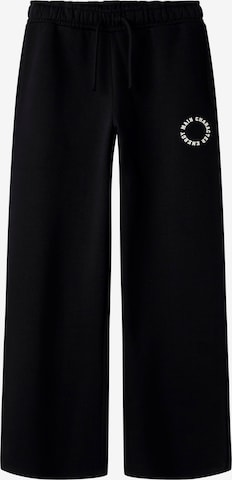 NAME IT Wide Leg Housut värissä musta: etupuoli