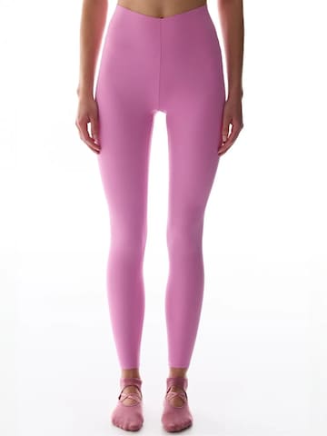 Skinny Leggings 'Gamaschen' Penti en rose