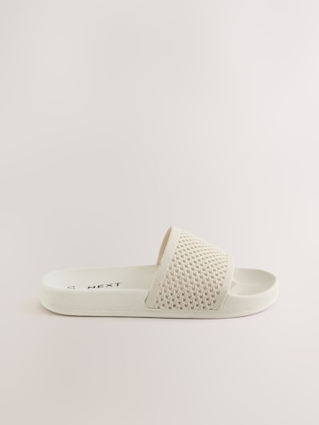 Next Öppna skor i beige