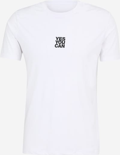 NEBBIA Tehnička sportska majica 'RESISTANCE 348' u crna / bijela, Pregled proizvoda