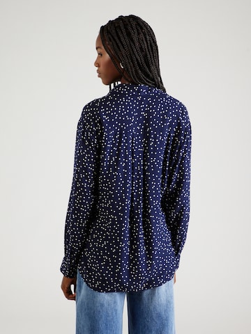 VERO MODA Bluse 'Bumpy' in Blau