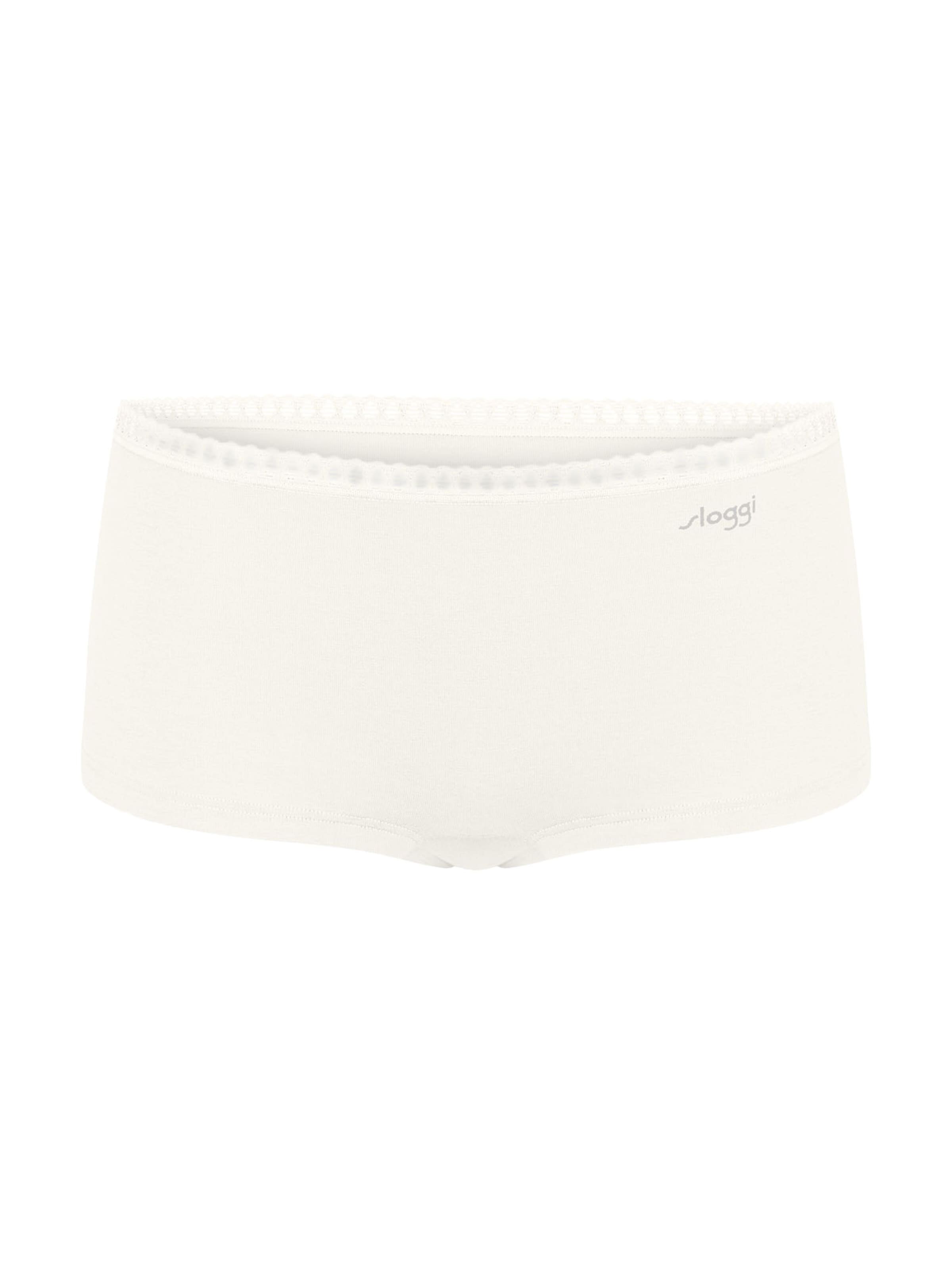 SLOGGI Panty ' Blue GO Crush ' in White