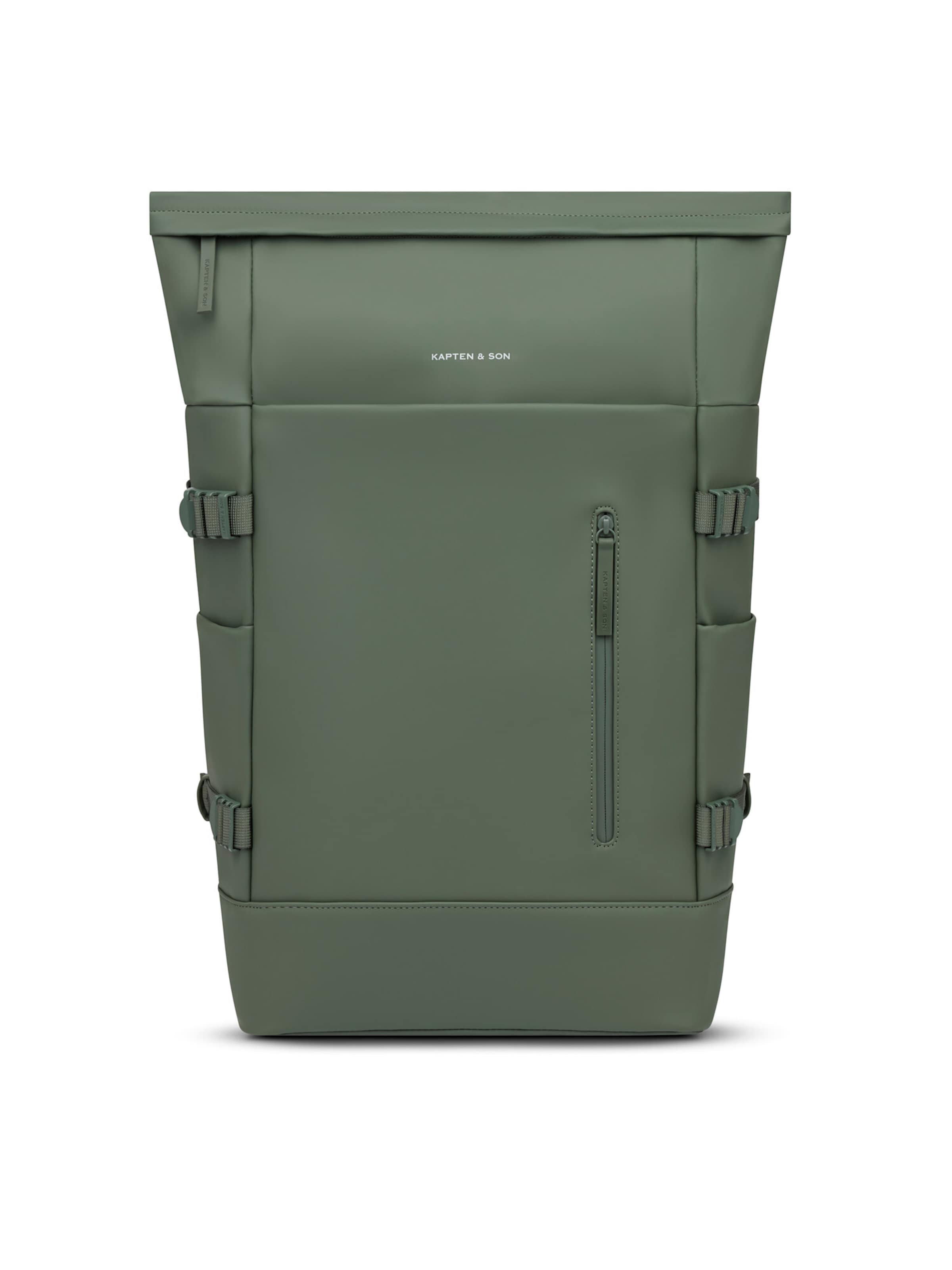 Kapten & Son Backpack 'Helsinki Pro' in Green: front