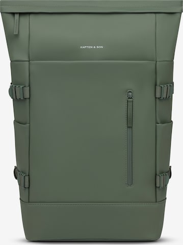Kapten & Son Backpack 'Helsinki Pro' in Green: front