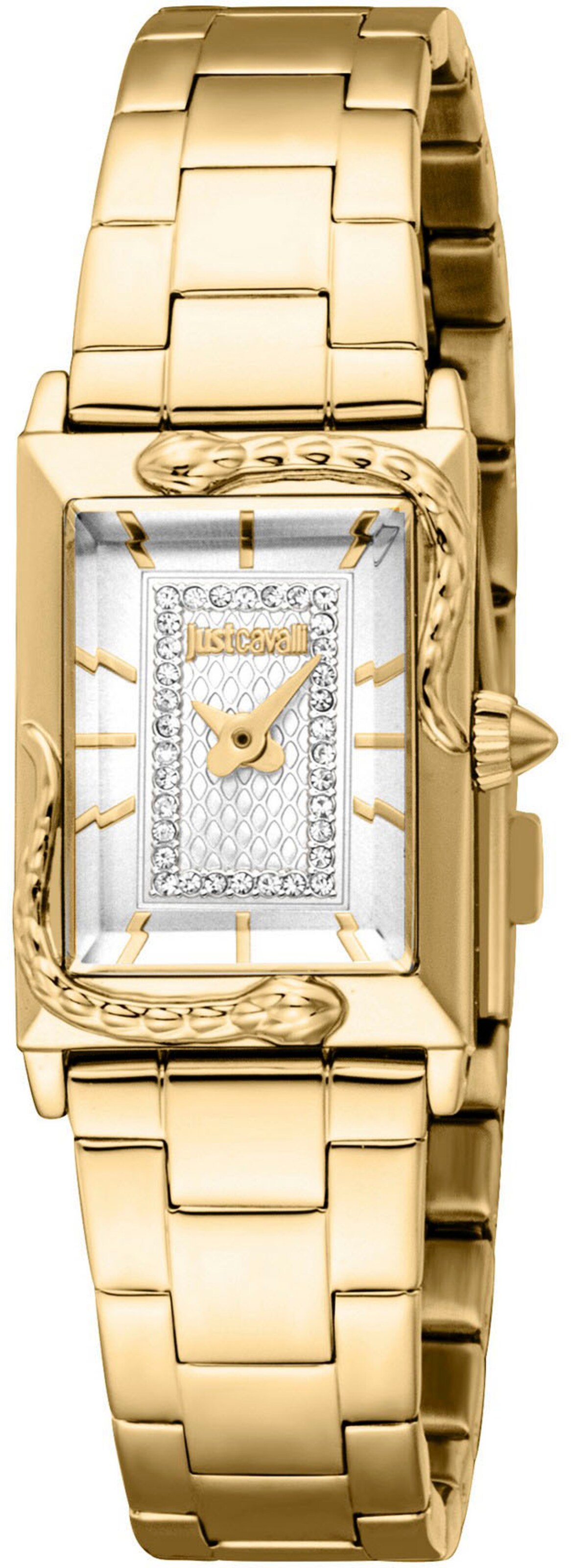 Just Cavalli Time Analog Watch in Gold: front