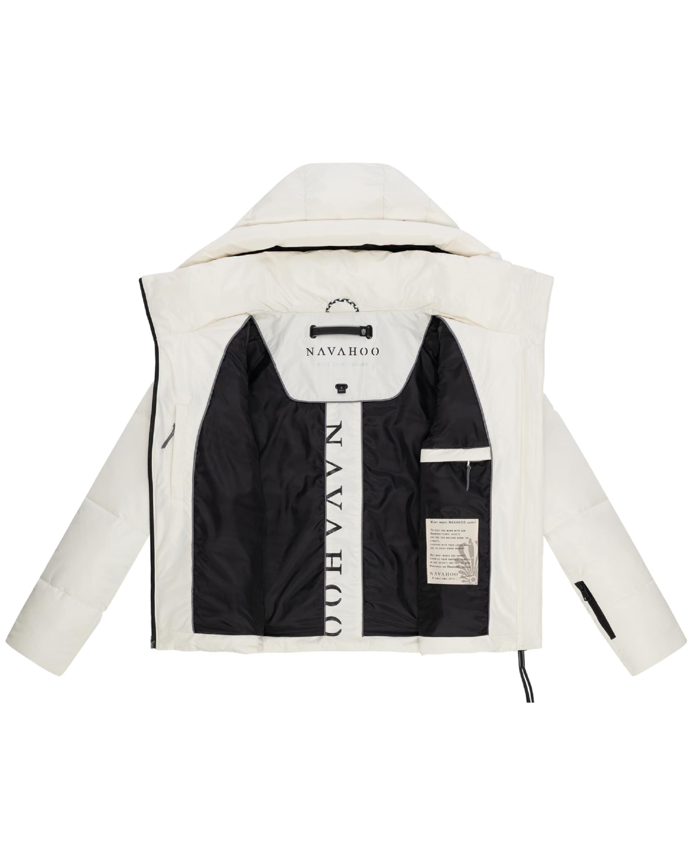 Veste d’hiver 'Frostherz XIV' NAVAHOO en blanc