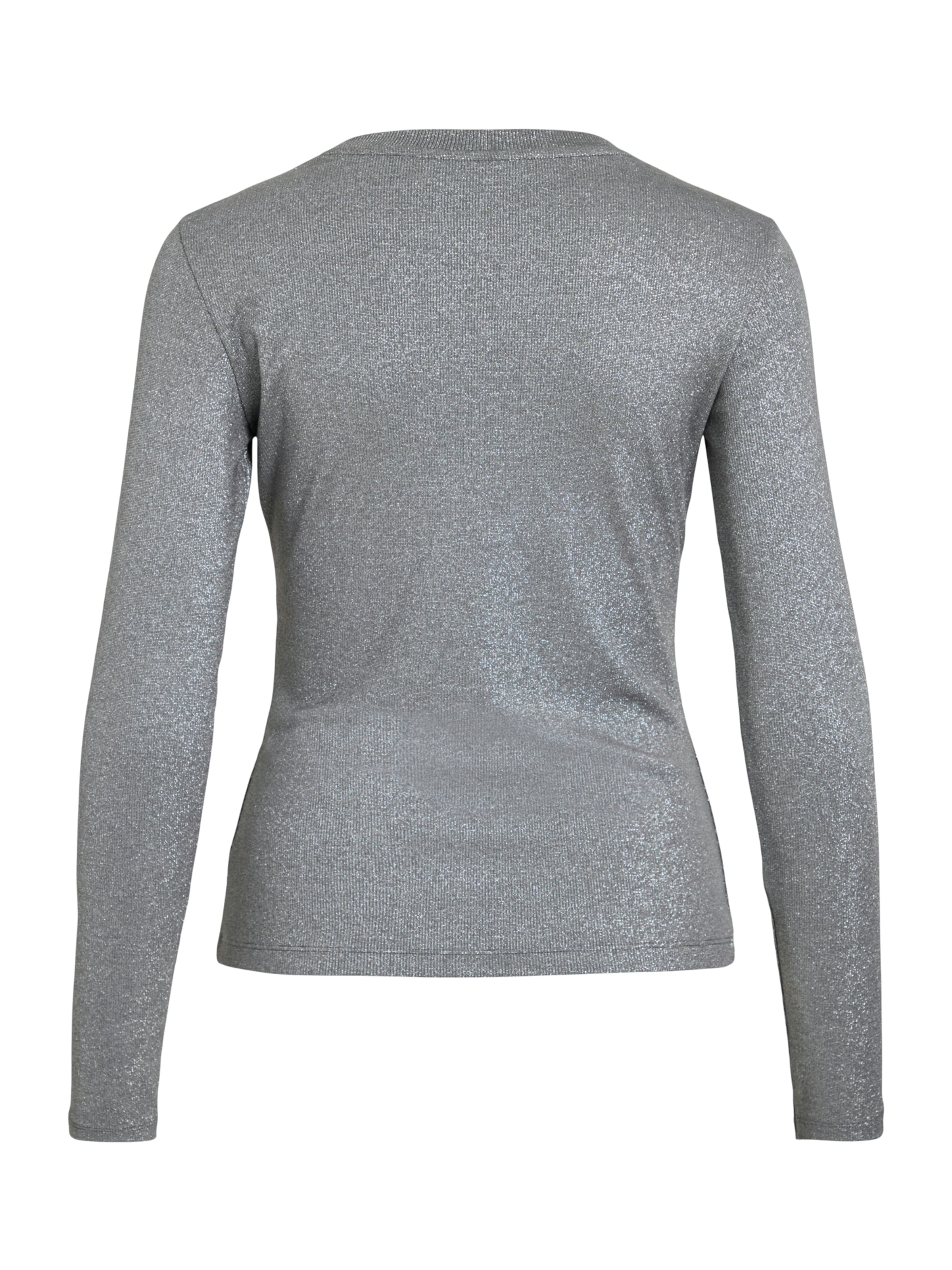 VILA Shirt 'CATREA' in Grey