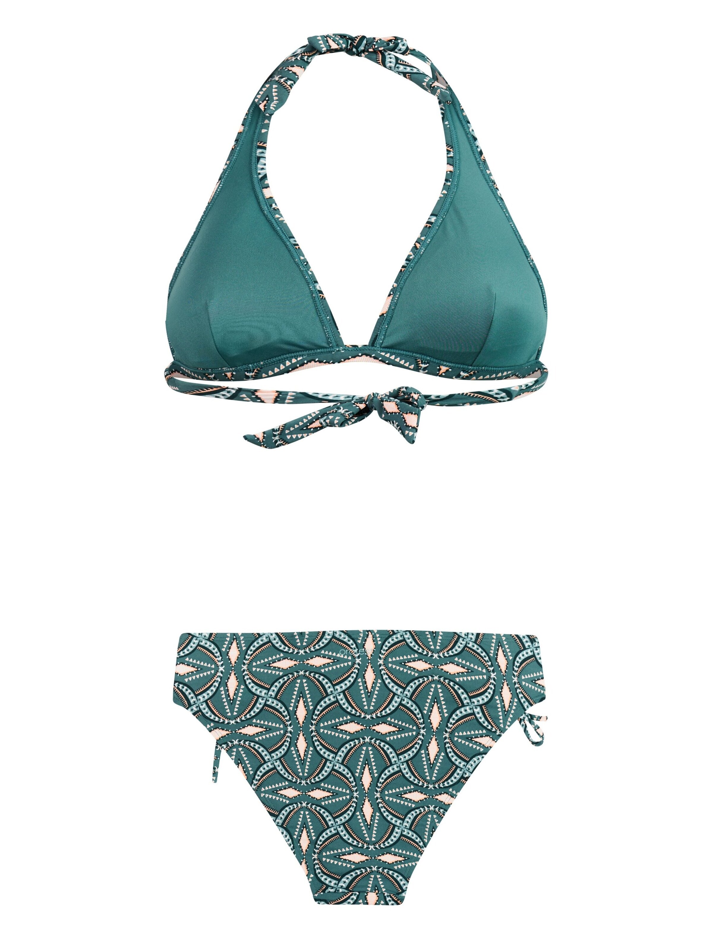 PROTEST Triangel Bikini 'PRTFungi' in Groen