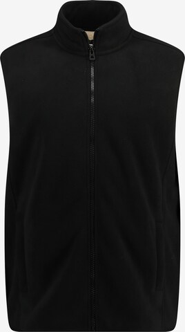 JP1880 Bodywarmer in Zwart: voorkant