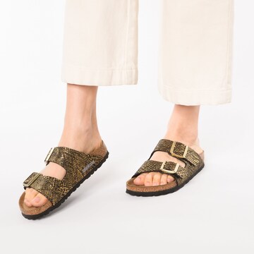 BIRKENSTOCK Pantolette 'Arizona' in Schwarz