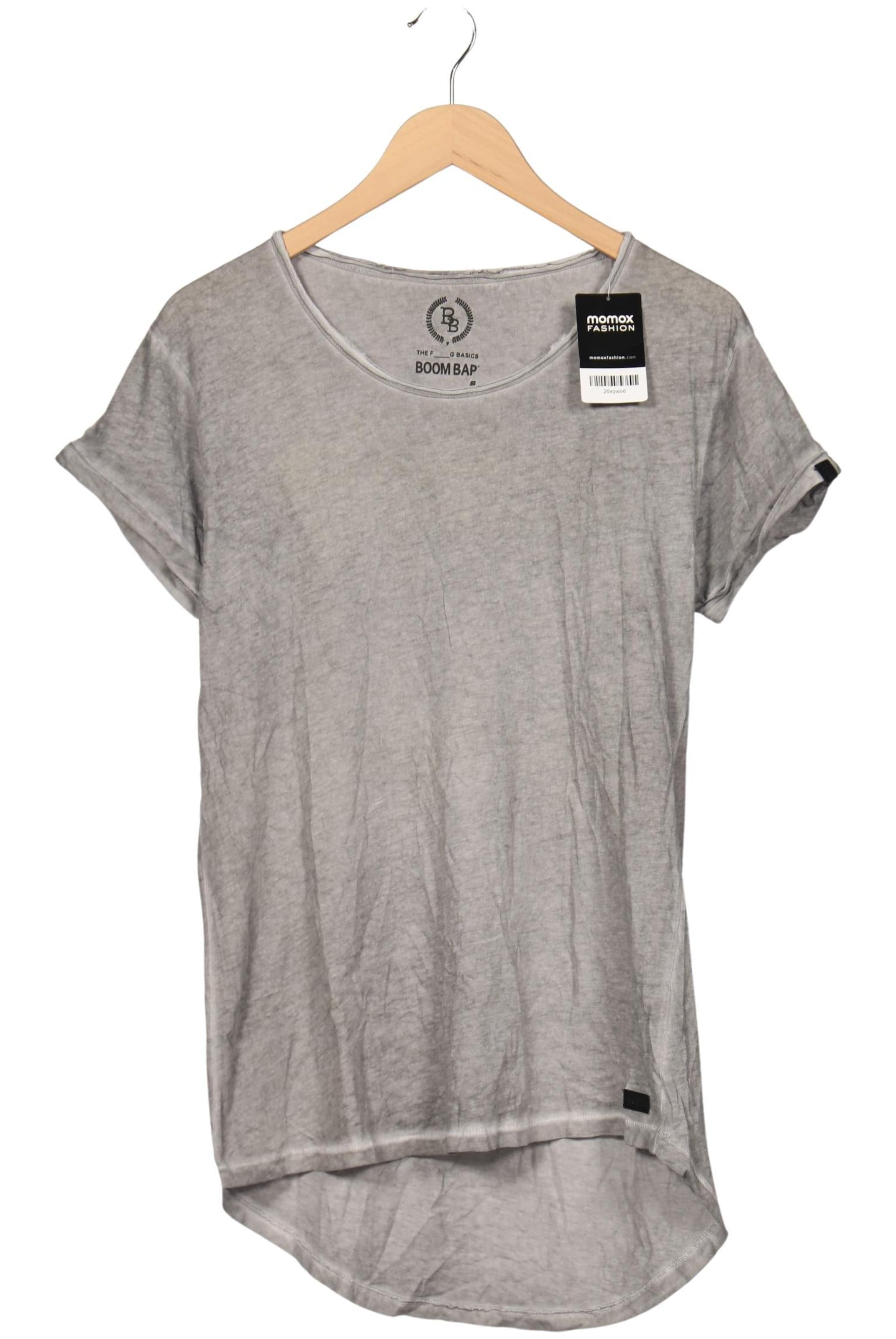 BOOM BAP Shirt in S in Grey: front