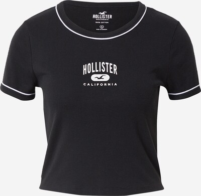 HOLLISTER T-shirt 'Sporty' en noir / blanc, Vue avec produit