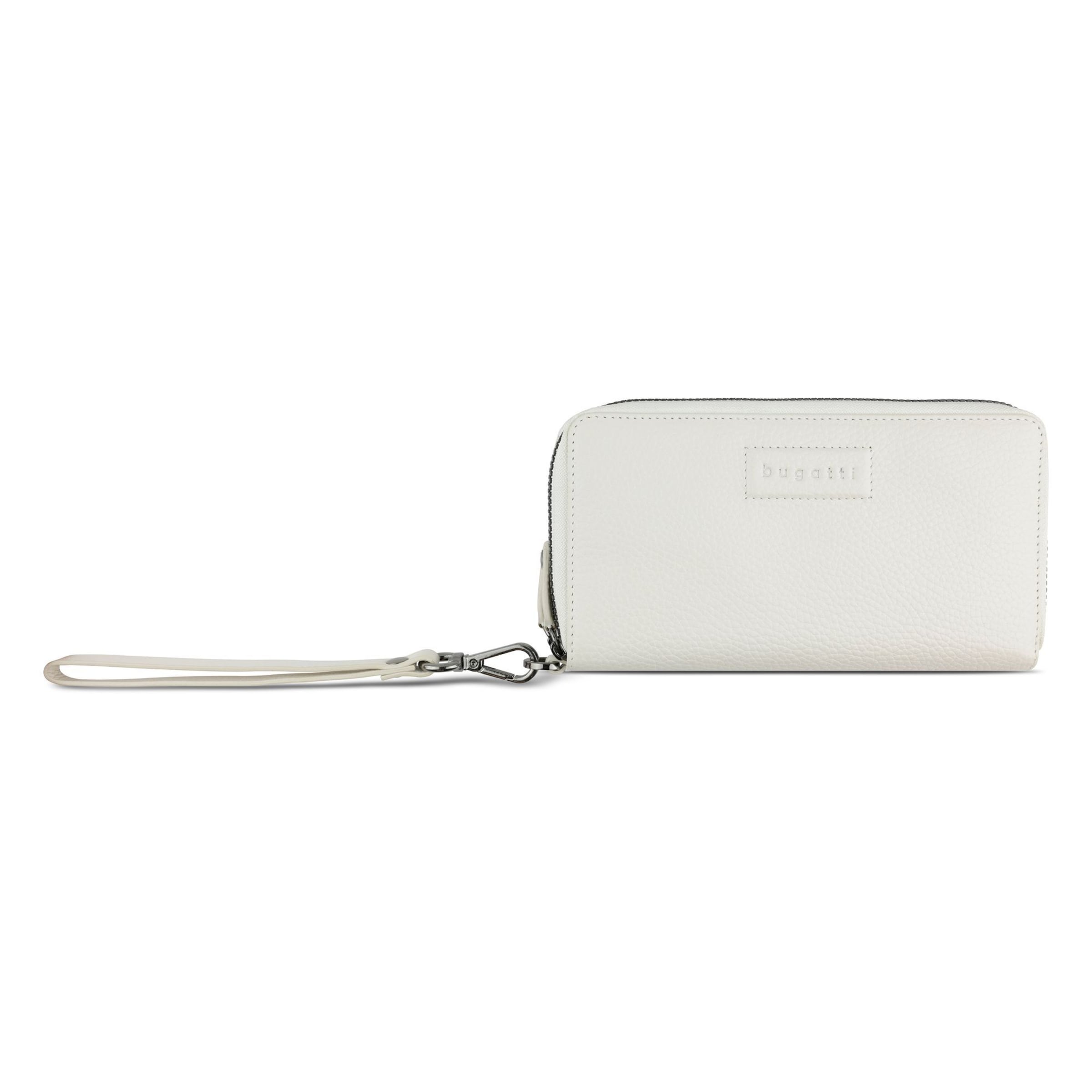 bugatti Wallet 'Elsa' in White: front