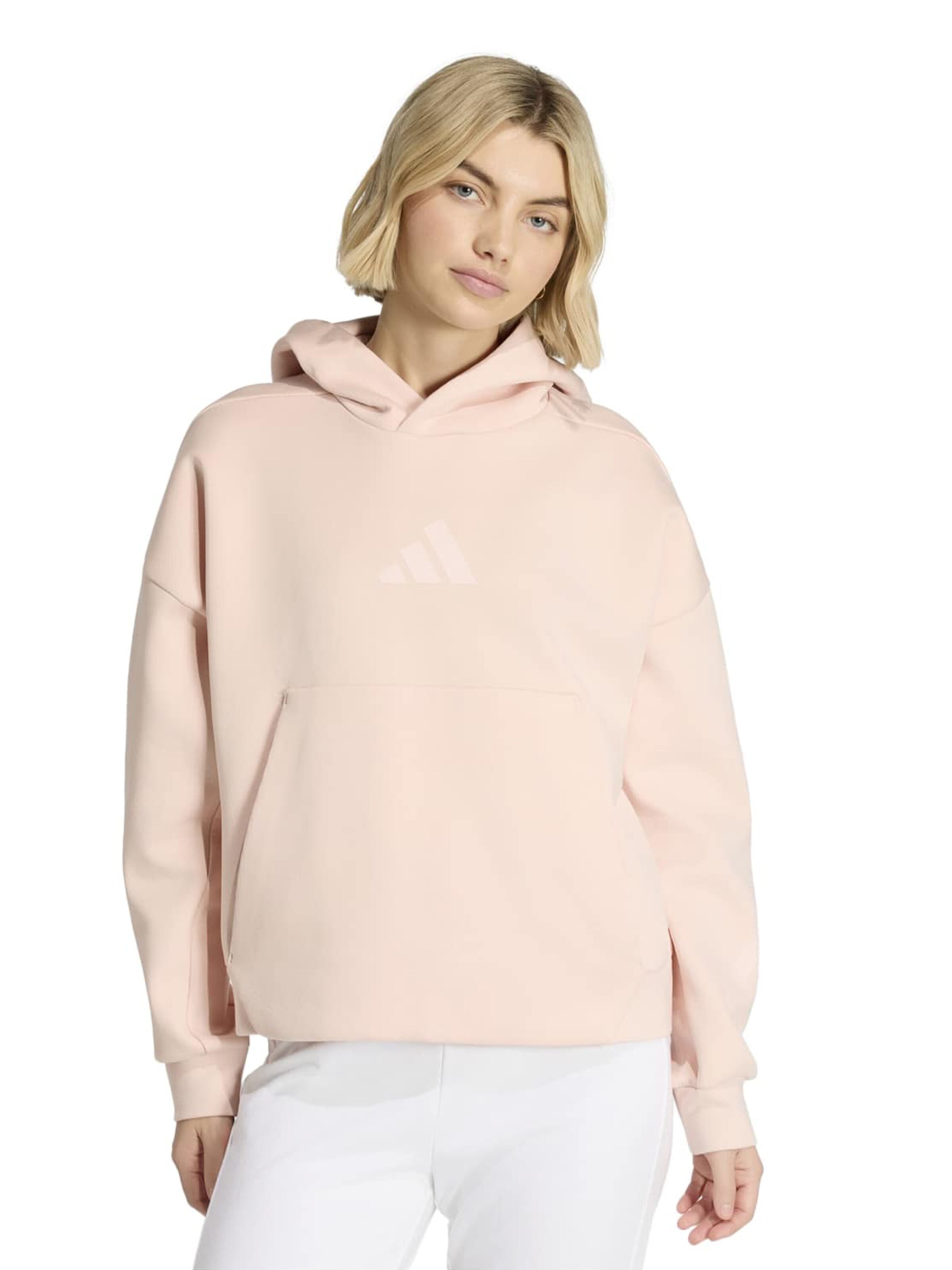 ADIDAS SPORTSWEAR Αθλητική μπλούζα φούτερ 'Z.N.E.' σε ροζ: μπροστά