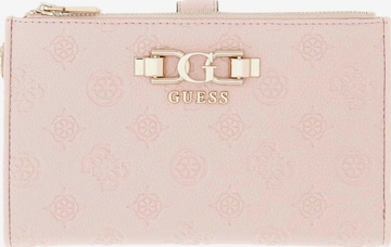 Portamonete di GUESS in rosa: frontale