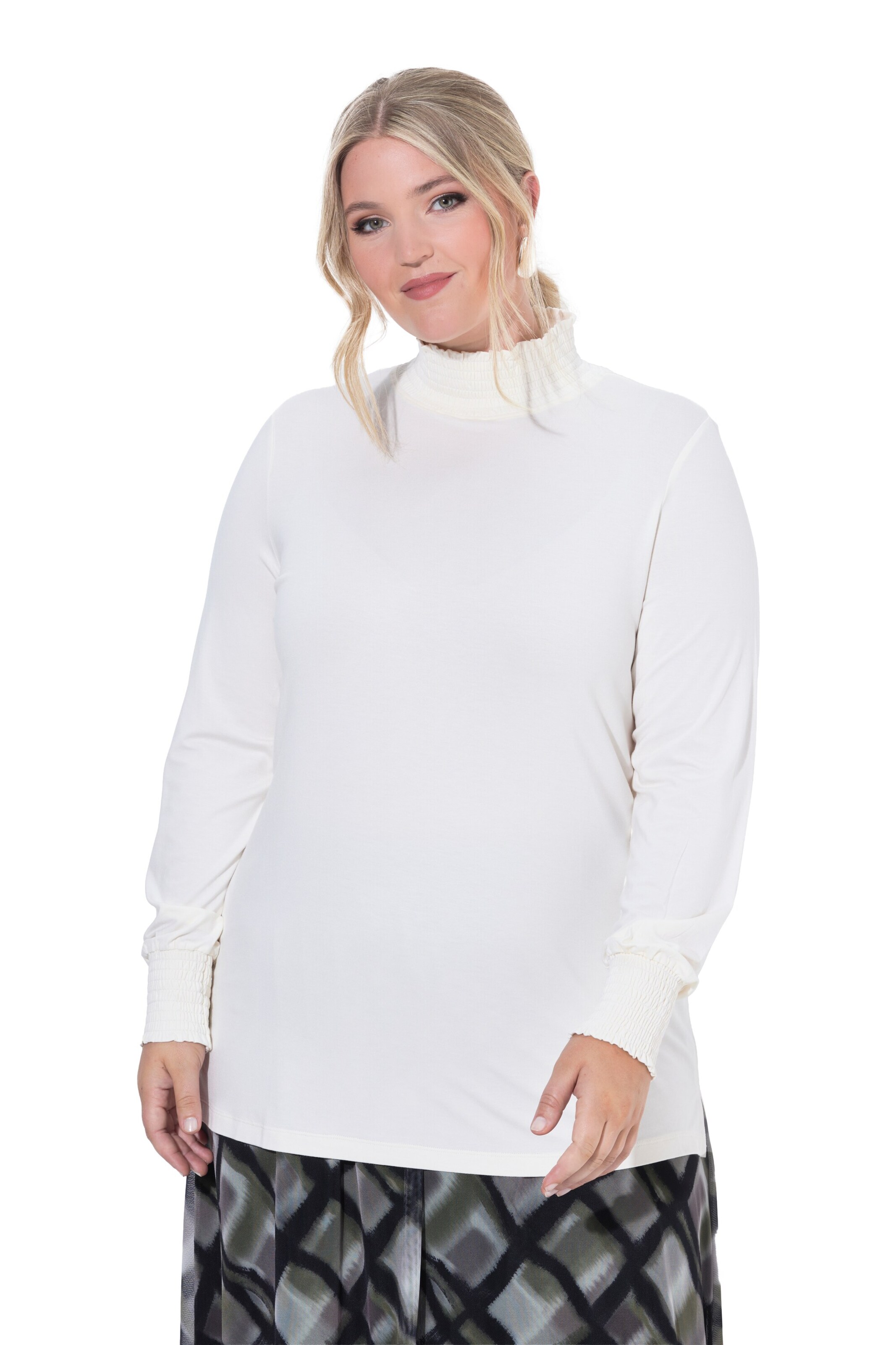 MIAMODA Shirt in White: front