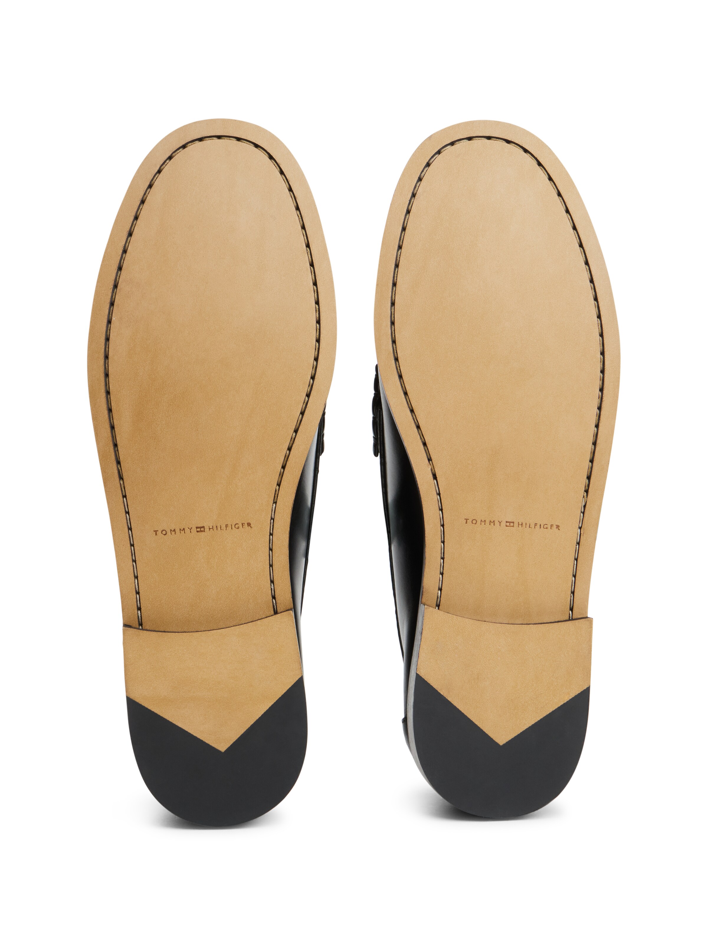 TOMMY HILFIGER Slipper in Schwarz