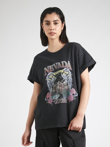 mbym - Camiseta 'Nevada' en negro: frente