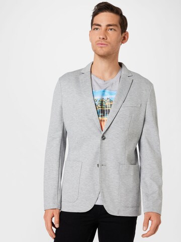 TOM TAILOR Regular fit Suit Jacket in Grey: front