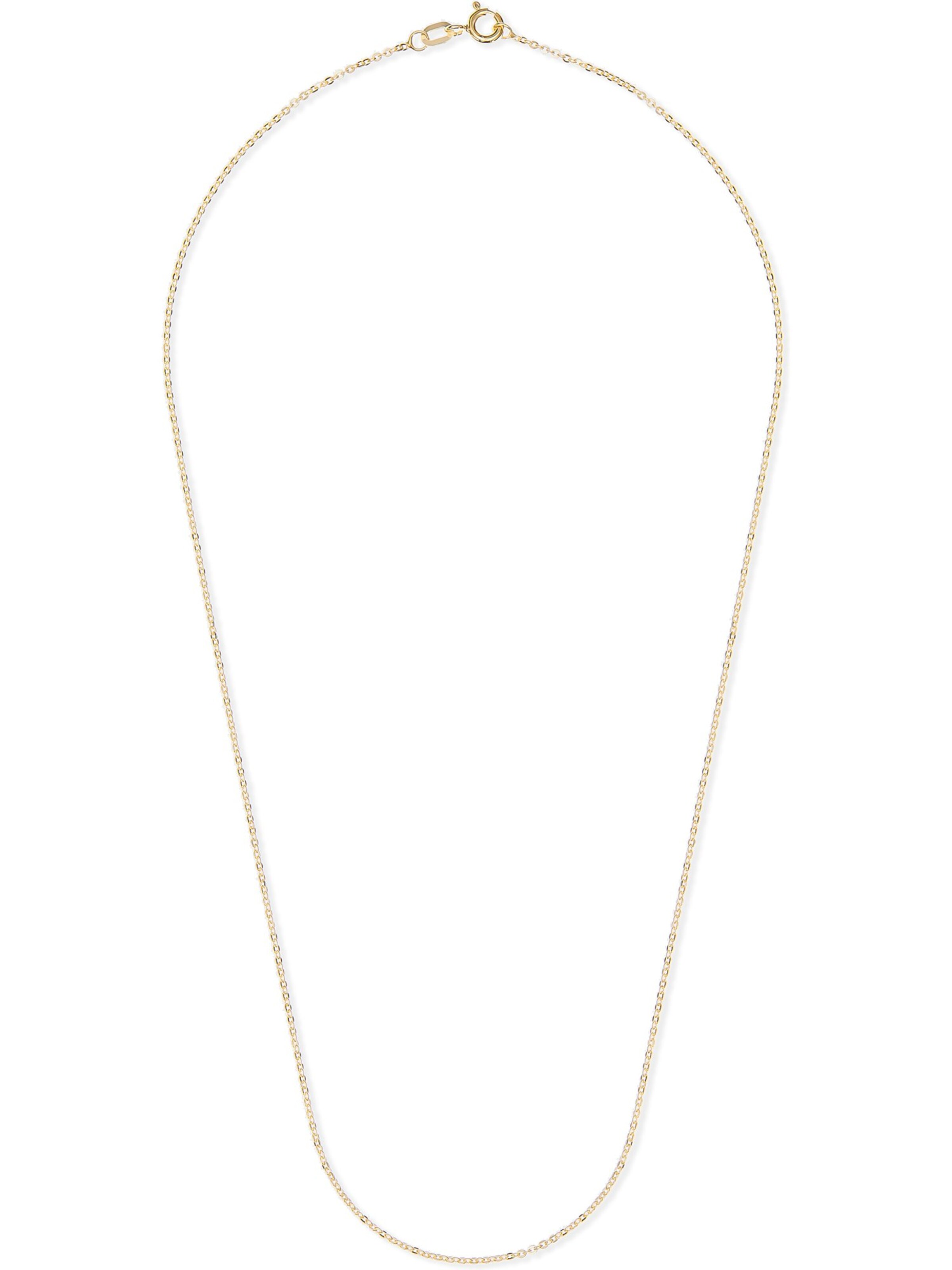 FAVS Necklace in Gold: front