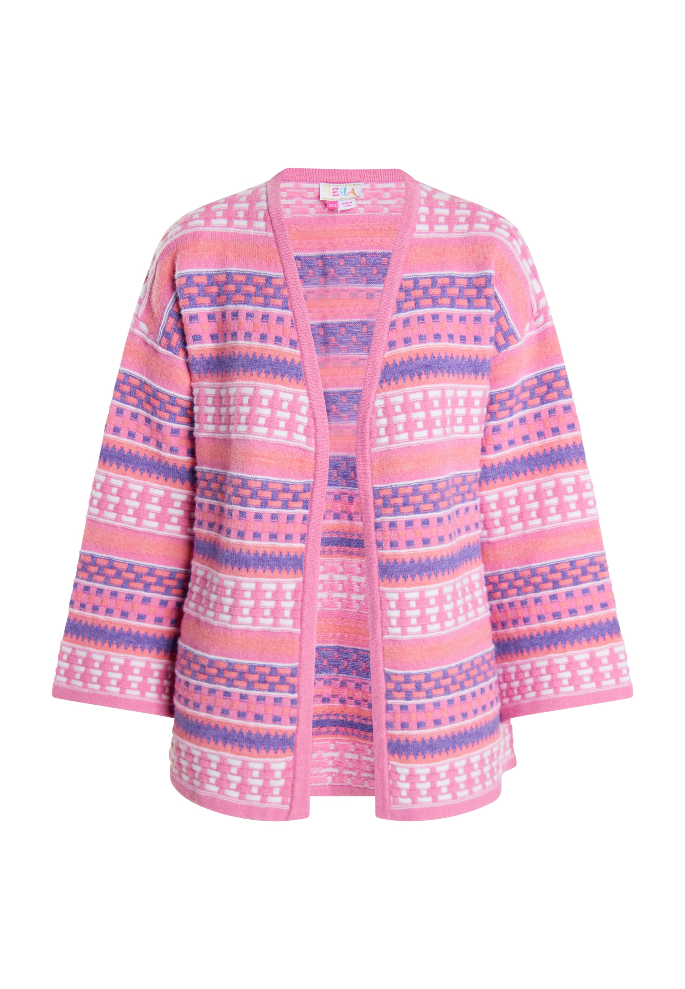 IZIA Cardigan i lilla / pink / rosé, Produktvisning