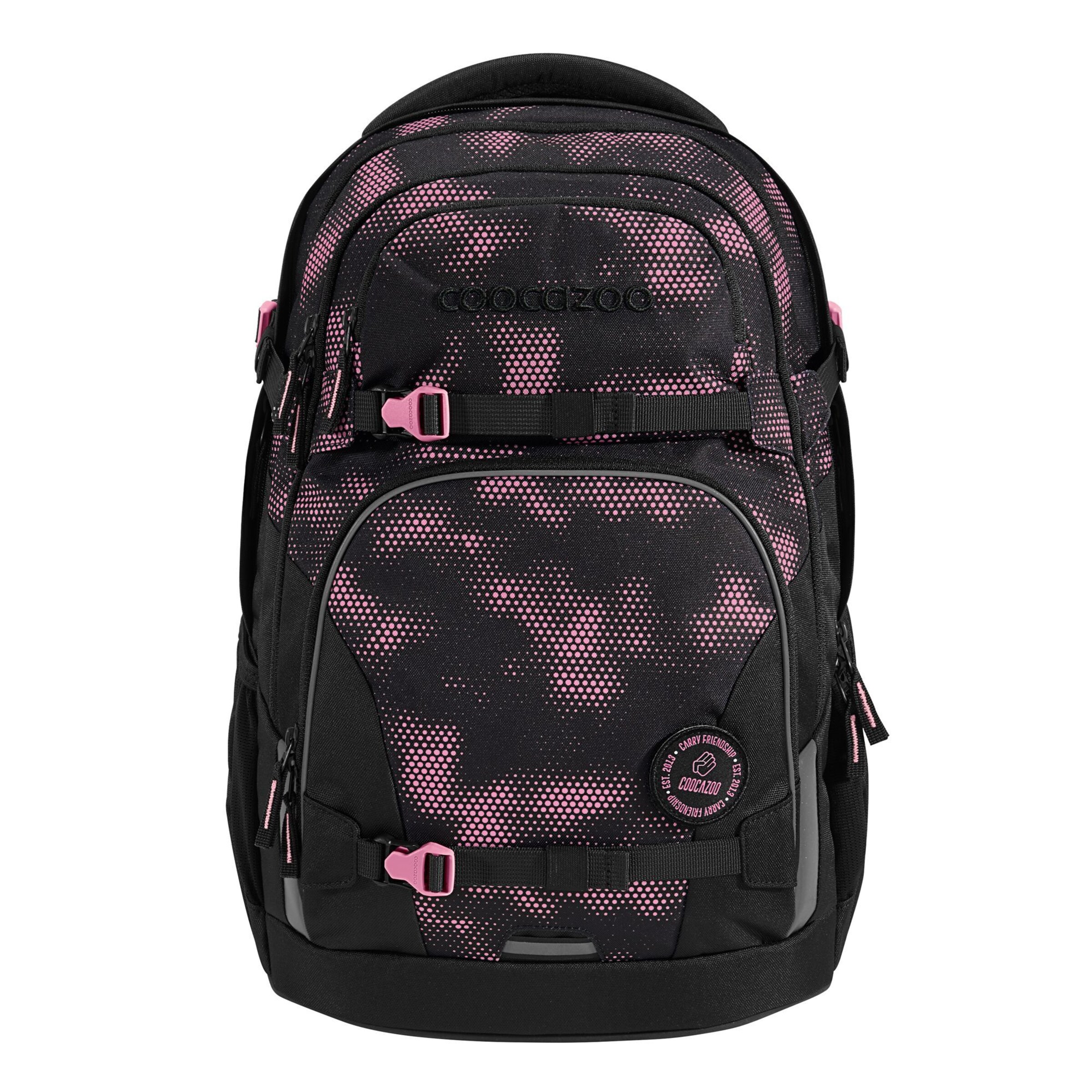 Coocazoo Backpack 'Porter' in Black: front
