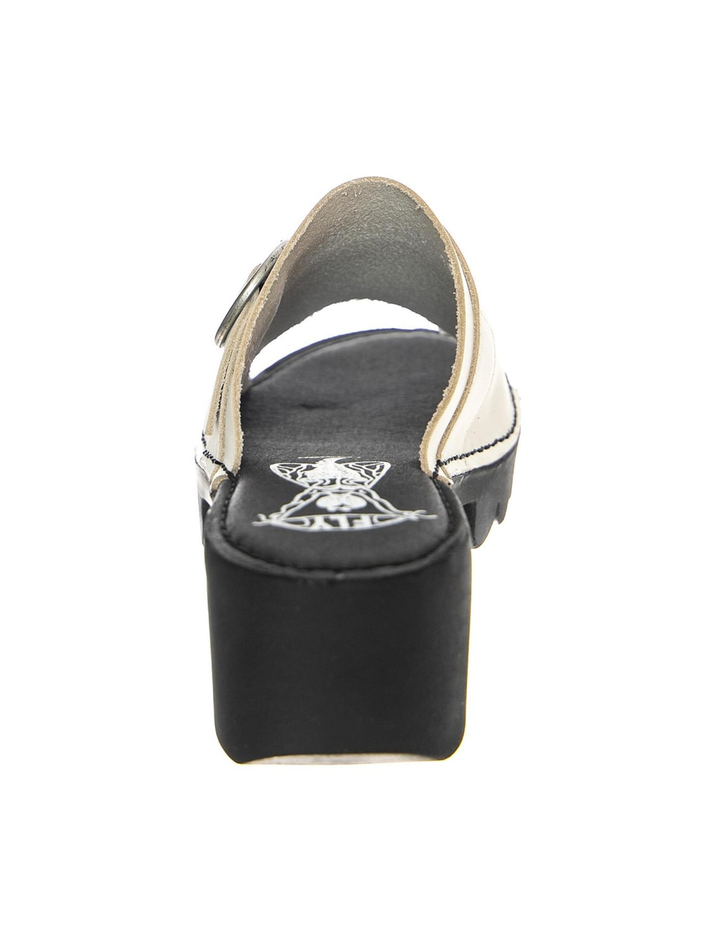 Zoccoletto 'W' Eple 519 Fly Bridle Offwhite Sandals' di FLY LONDON in bianco