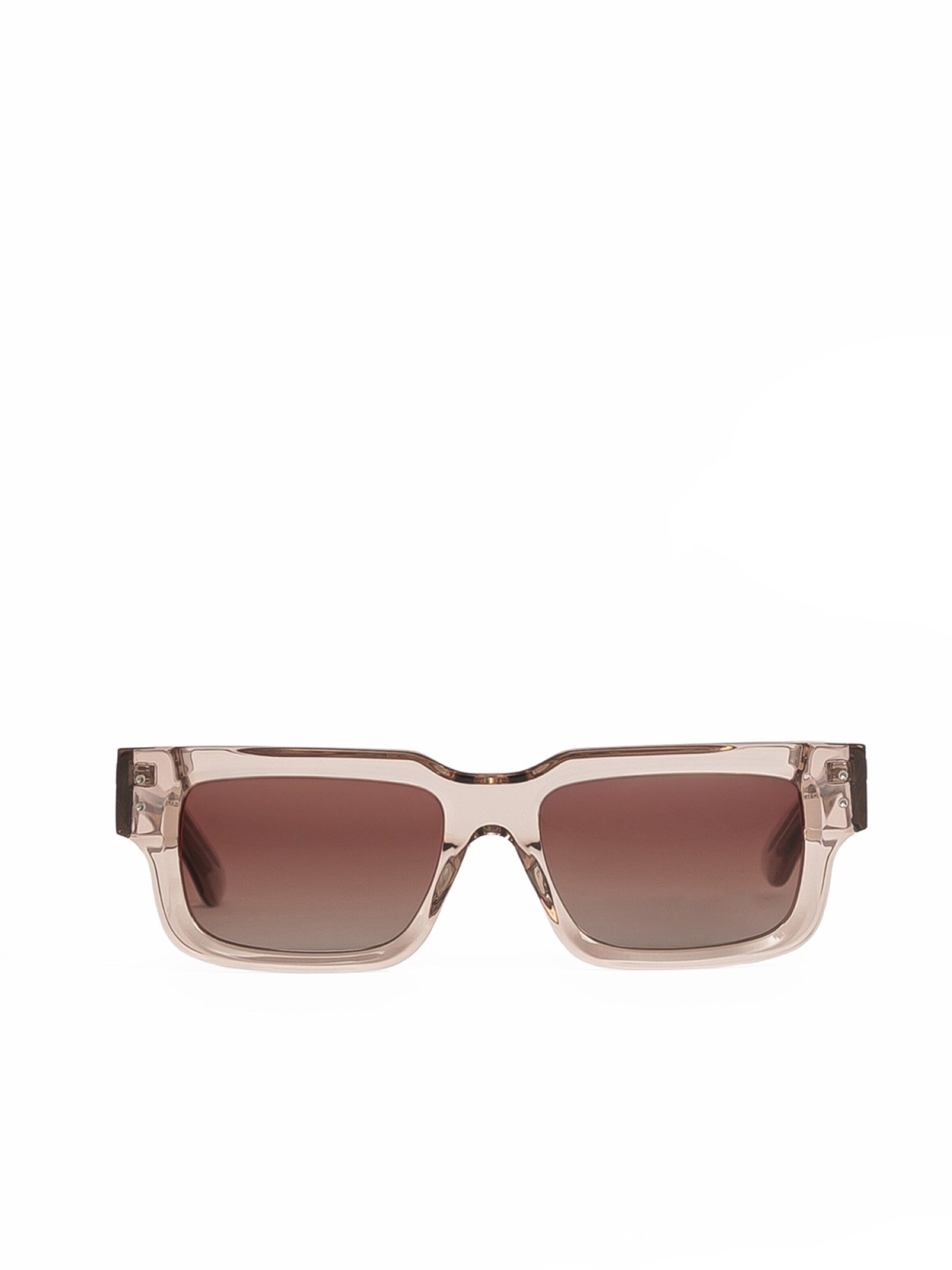 L'Arte Milano Sunglasses in Brown: front