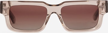 L'Arte Milano Sunglasses in Brown: front