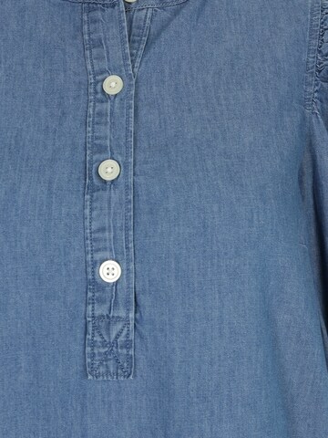 Abito camicia di Gap Petite in blu