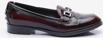 Tod's Flats & Loafers in 40 in Red: front