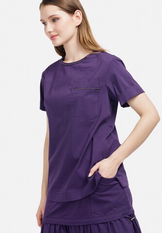 T-shirt HELMIDGE en violet