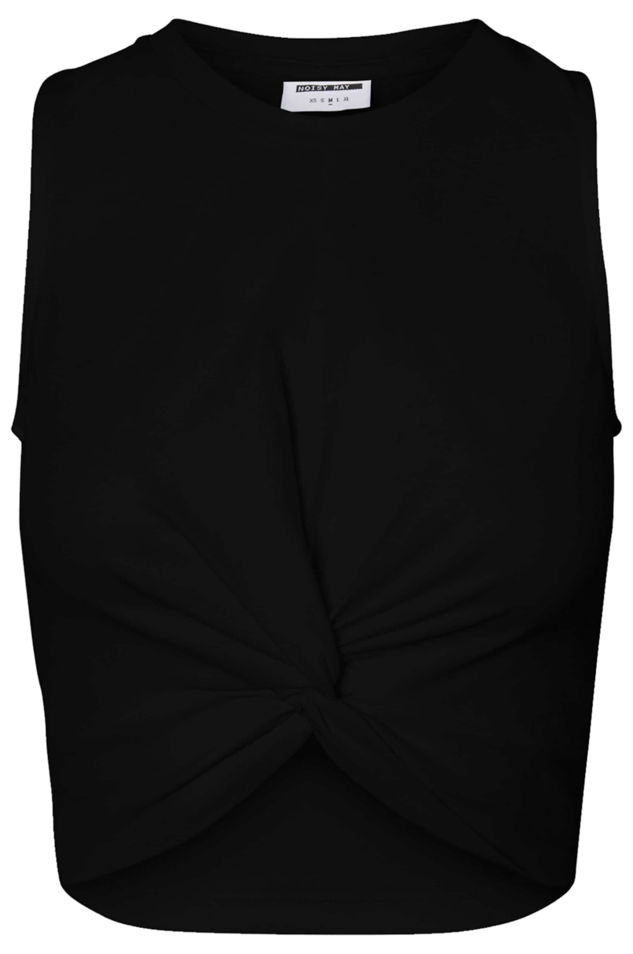 juoda Noisy may Palaidinė be rankovių 'Twiggi': priekis