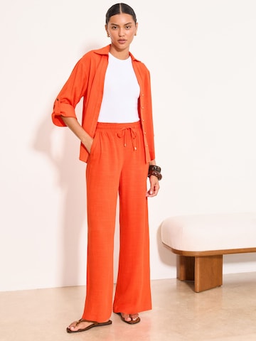 Wide Leg Pantalon Lipsy en orange